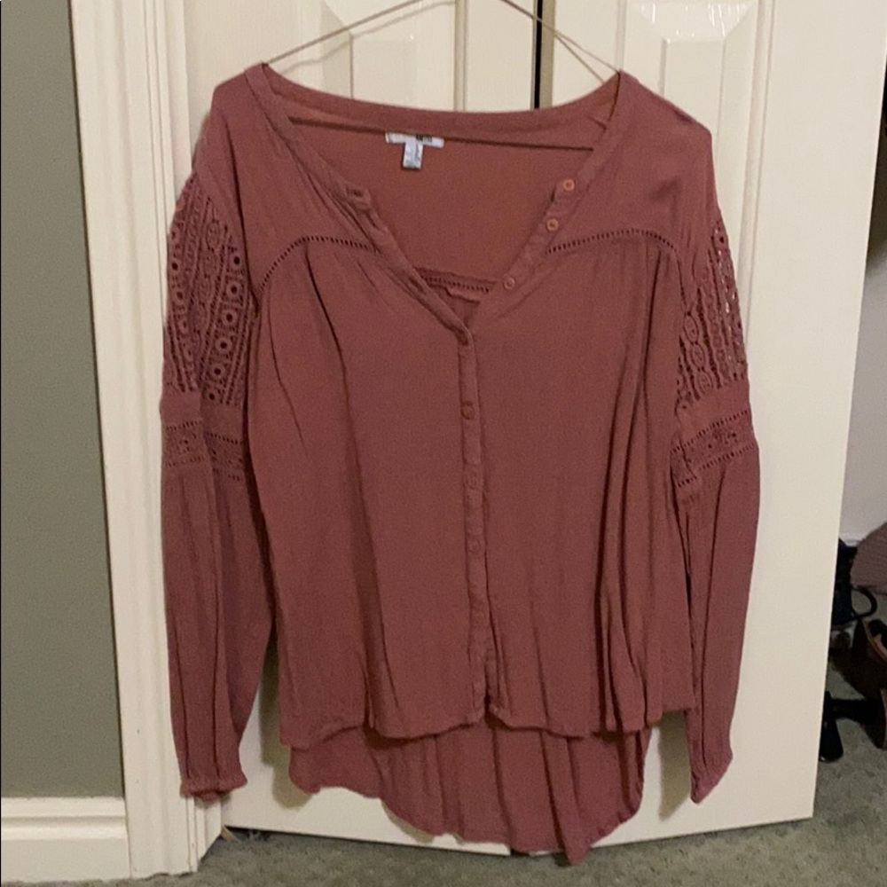 Long sleeve button up shirt